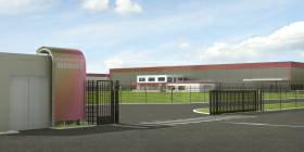 Bâtiment industriel et édifice de bureaux à Neuenburg am Rhein Allemagne