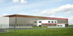 Bâtiment industriel et bureaux à Neuenburg am Rhein Allemagne