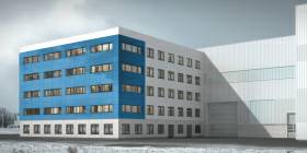 Edifice de bureaux pour la société Cryostar à Hesingue
