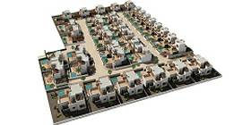 Ensemble résidentiel Las Torretas à Lanzarote Espagne