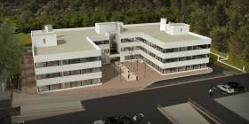 Edifice de bureaux à Las Rozas Madrid . Espagne