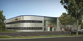 Bâtiment industriel et bureaux à Montbéliard