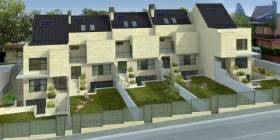 Pavillons en bandes à Pozuelo de Alarcón Madrid Espagne