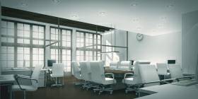 Centro de conferencias Bešeňová Eslovaquia . Vista de uno de los despachos