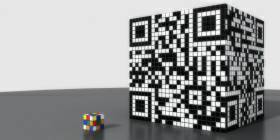Image de promotion d'un distributeur de solutions de codes QR