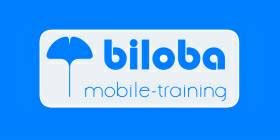 Design du logo et ligne corporative de la'application de formation Biloba