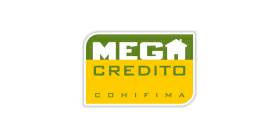 Design du logo et ligne corporative de l'organisme de crédits Megacredito